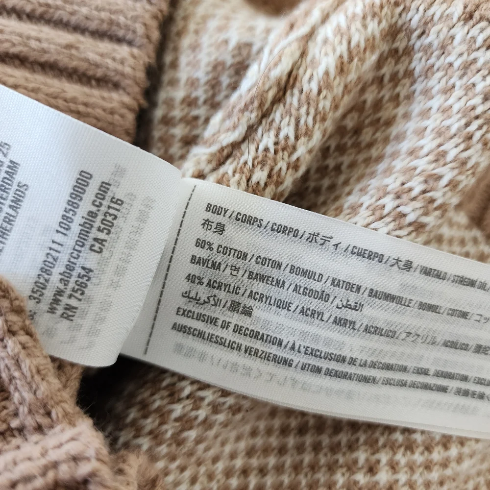 Hollister Cropped Plaid Cardigan Sweater Women's Medium - Picture 15 of 16